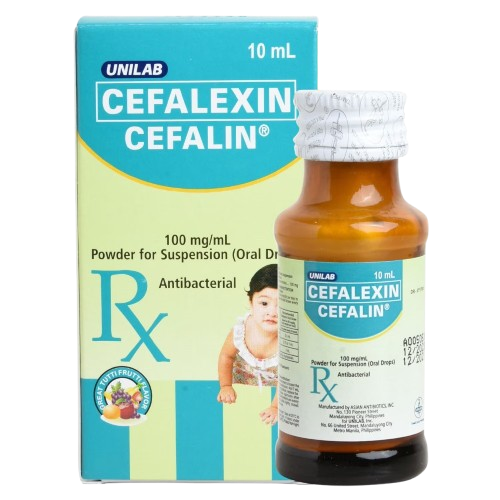 Cefalin (Cefalexin) 100mg/ml Oral Drops, 10ml