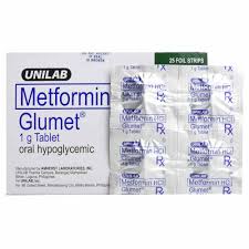Glumet (Metformin) 1g Tablet 