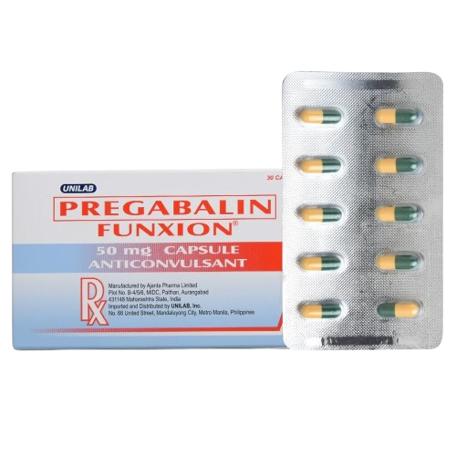Funxion (Pregabalin) 50mg Capsule