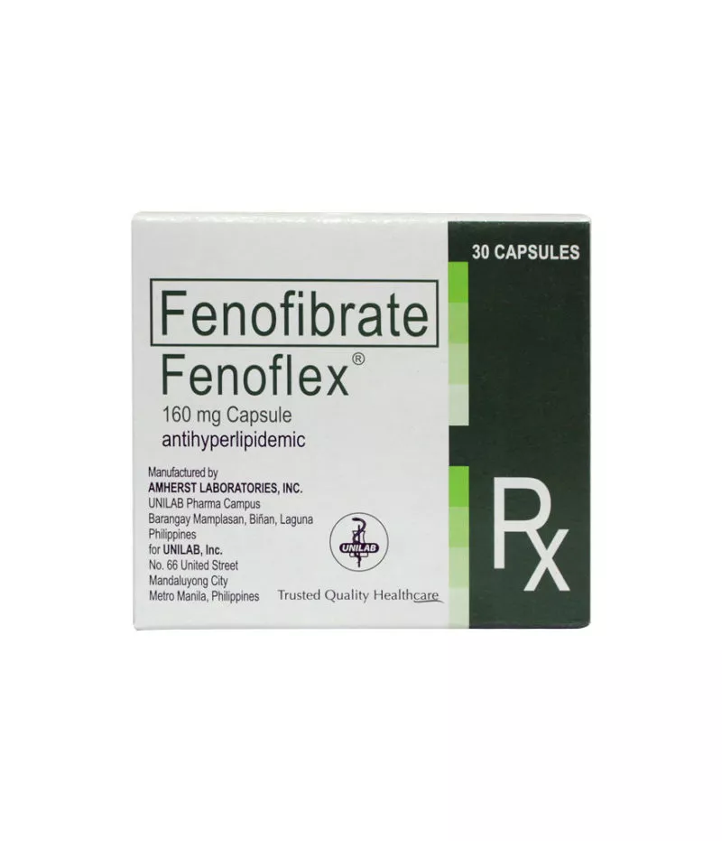 Fenoflex (Fenofibrate) 160mg Tablet 