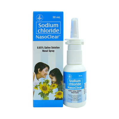 Nasoclear 0.65% Saline Solution Nasal Spray 