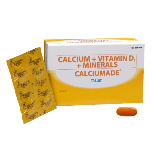 Calciumade (Calcium + Vitamin D3) Tablet