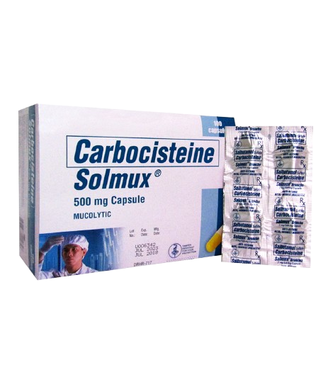 Solmux (Carbocisteine) 500mg capsule