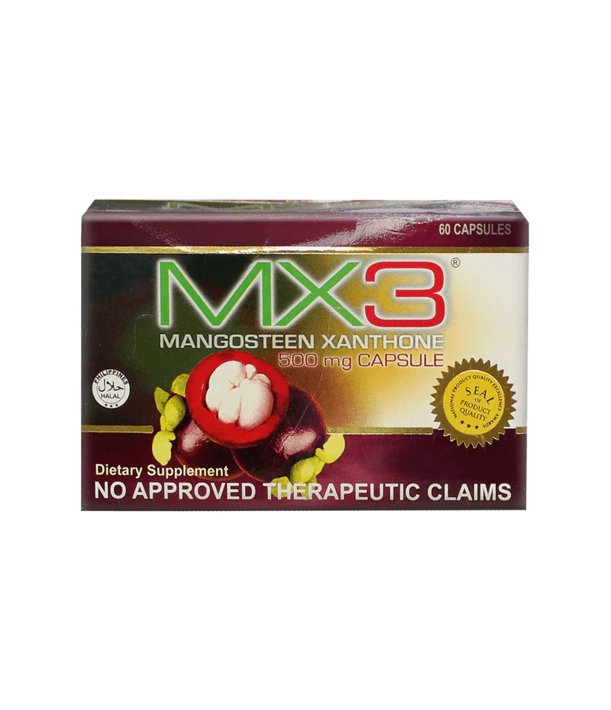 MX3 Natural Food Supplement Capsule 