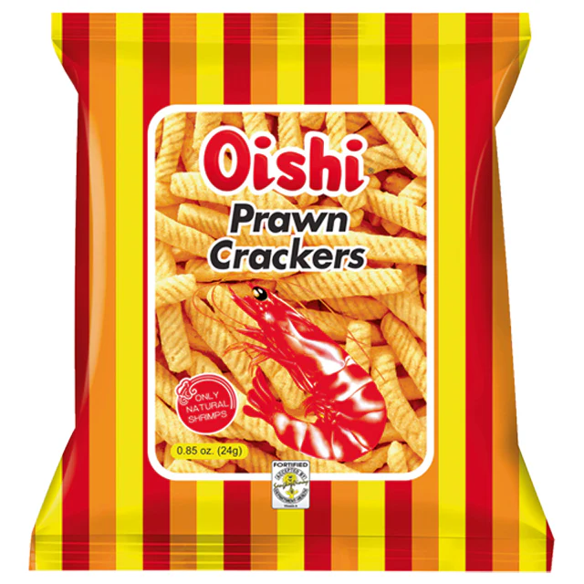 Oishi Prawn Cracker 24g