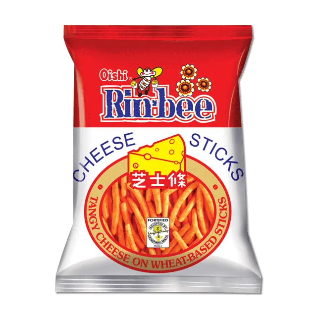 Oishi Rinbee Cheese Sticks 24g 
