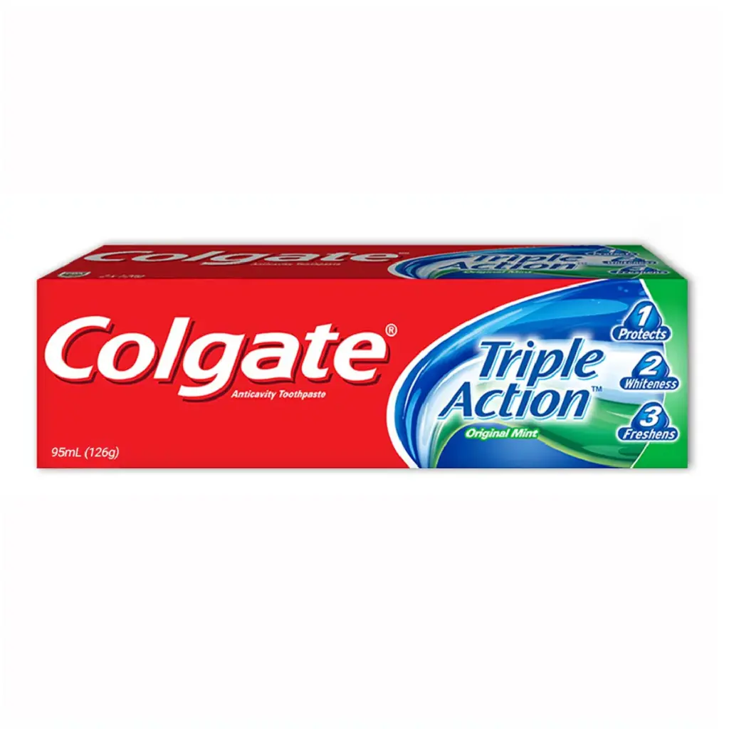 Colgate Triple Action Toothpaste 126g 