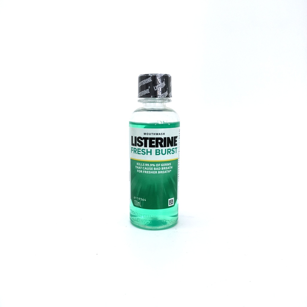 Listerine Fresh Burst Mouthwash 100ml 