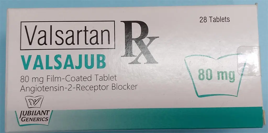 Valsajub (Valsartan) 80mg Tablet 