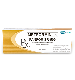 Panfor SR (Metformin) 500mg Sustained-Release Tablet