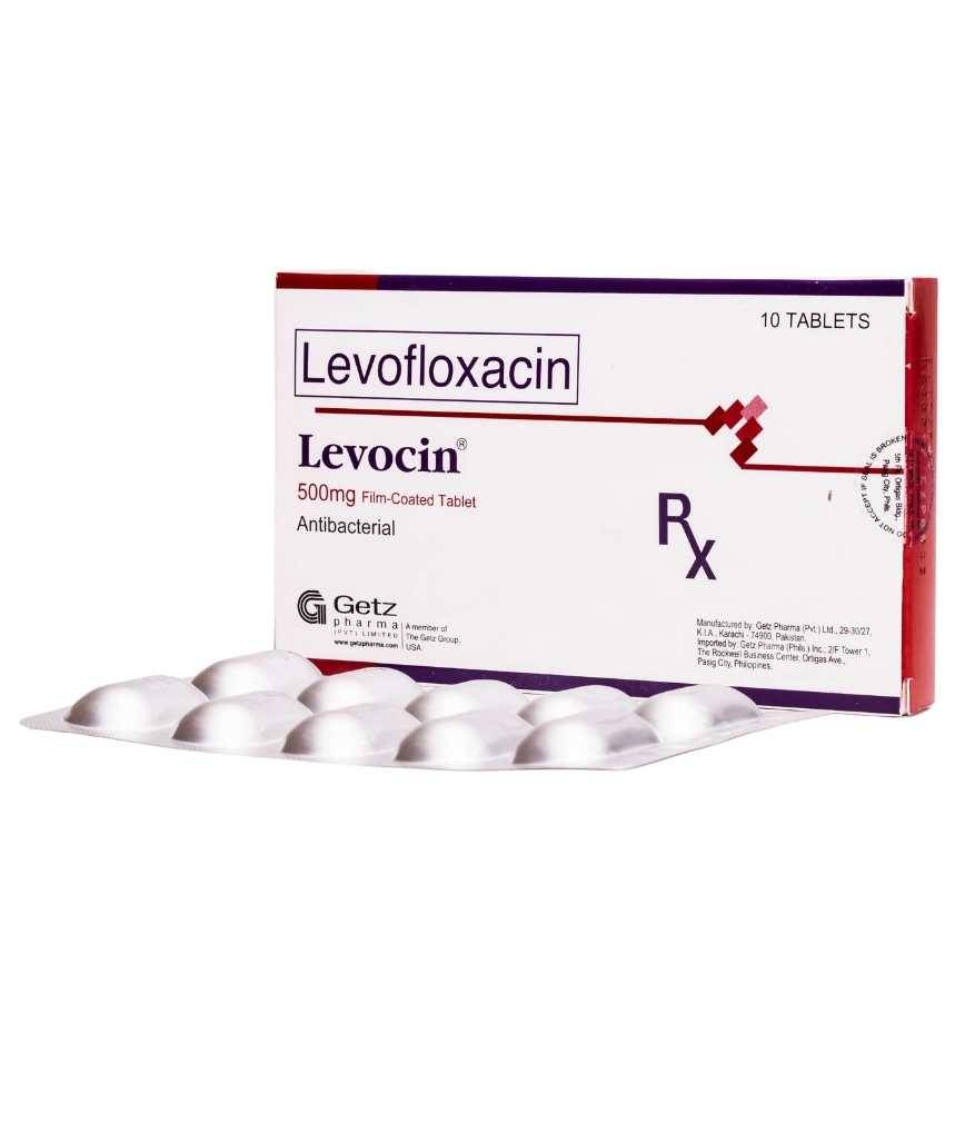 Levocin (Levofloxacin) 500mg tablet 