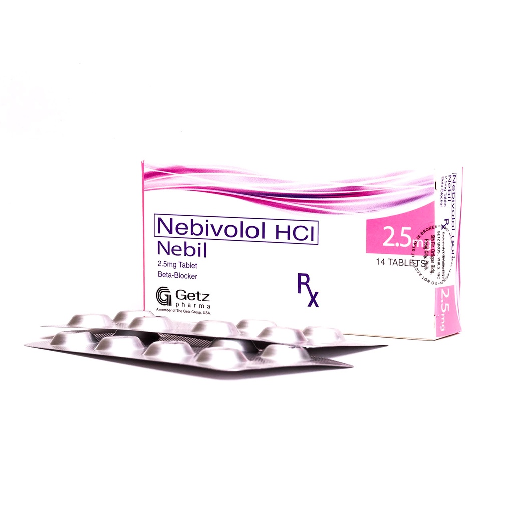 Nebil (Nebivolol) 2.5mg tablet 