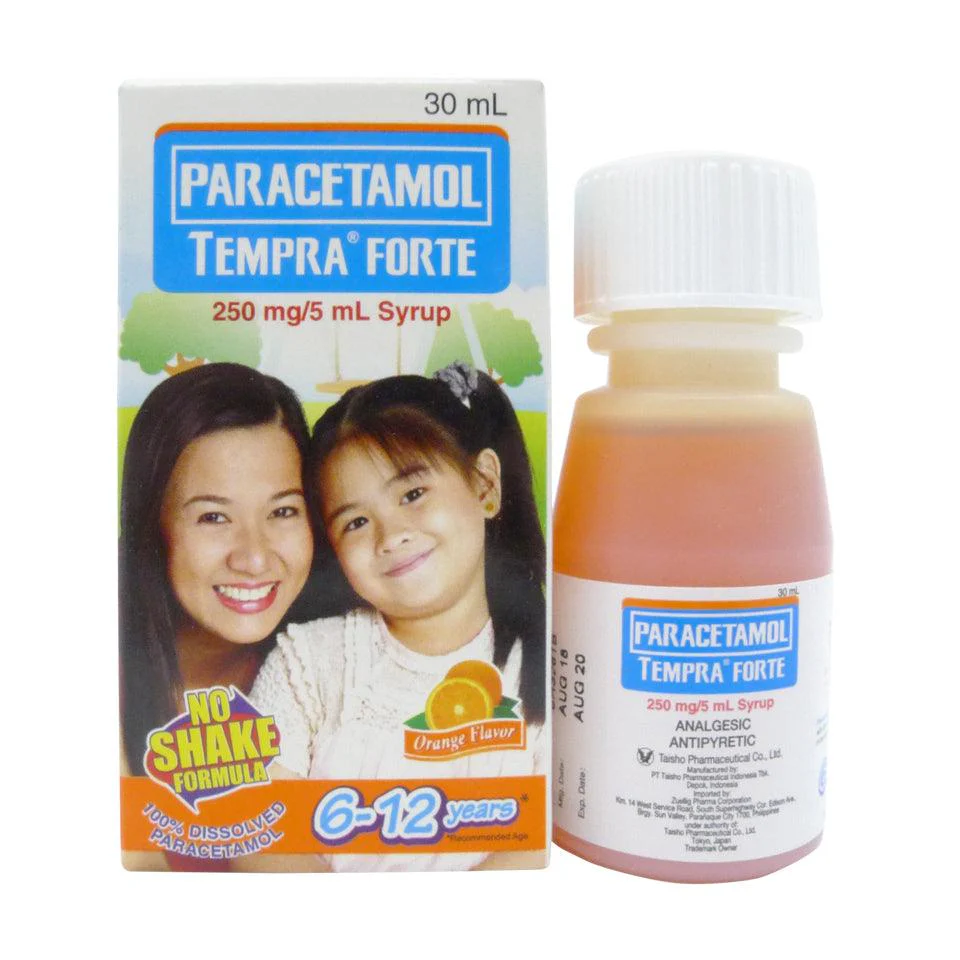 Tempra 250mg/5ml Syrup 30ml