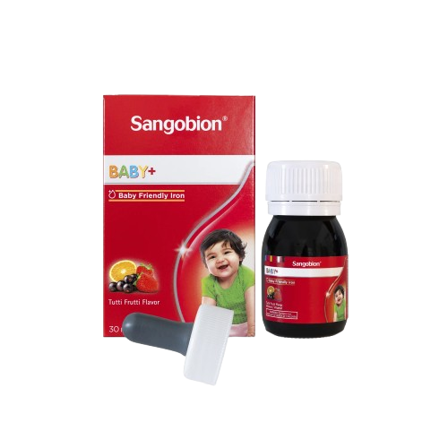 Sangobion  30mL (Ferrous sulfate, Folic acid, and Vitamin B12) drops