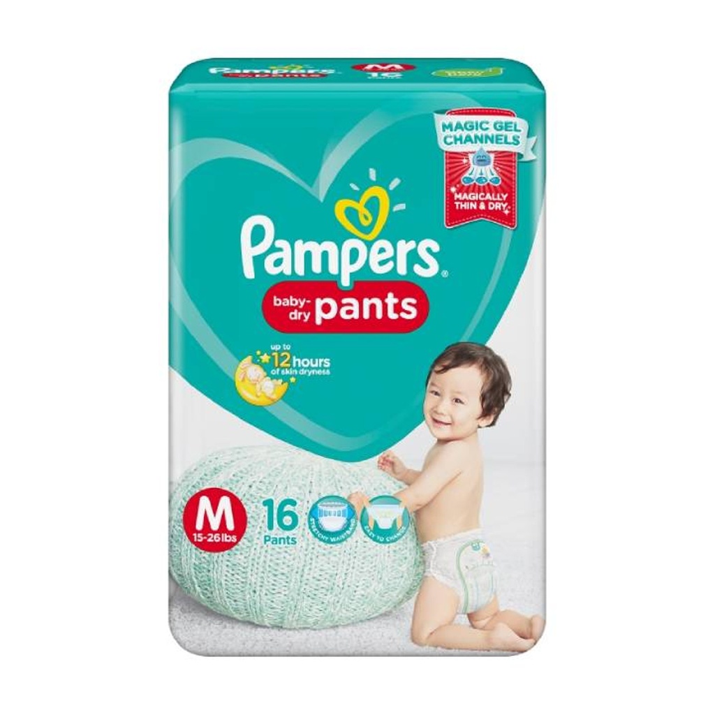 Pampers Baby Dry Pants M 16s