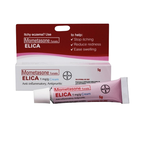 Elica (Mometasone Furoate) 1mg/g Cream 5g 