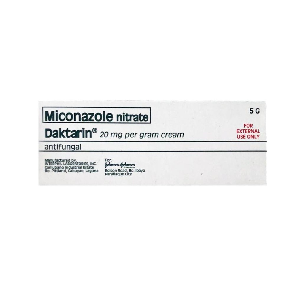 Daktarin (miconazole) 5g cream
