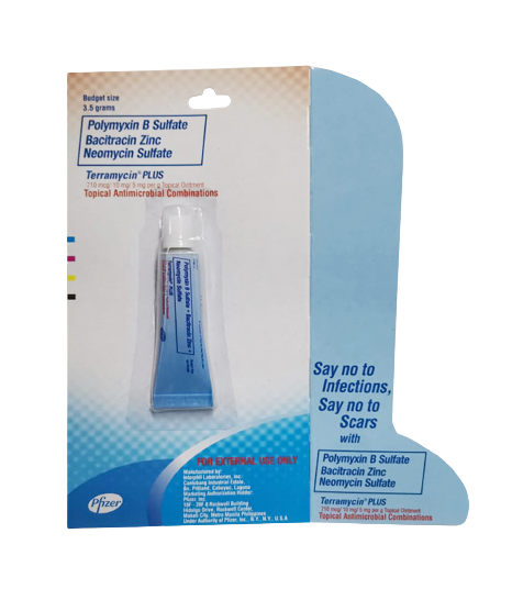 Terramycin Plus (oxytetracycline + polymyxin B) 3.5g skin ointment 