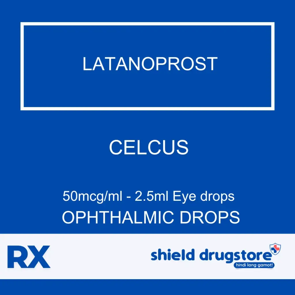 Celsus latanoprost 50mcg/ml - 2.5ml eye drops