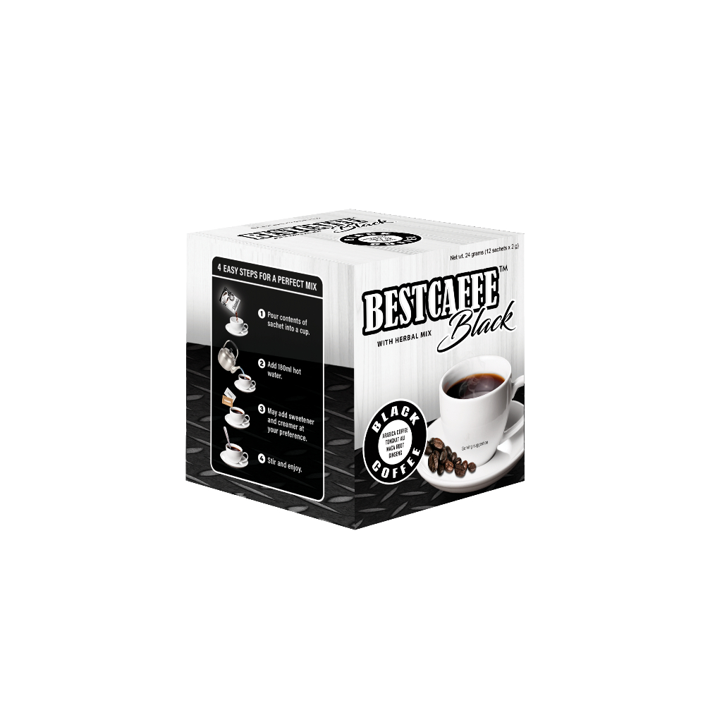 Best Caffe Black Coffee 24g 