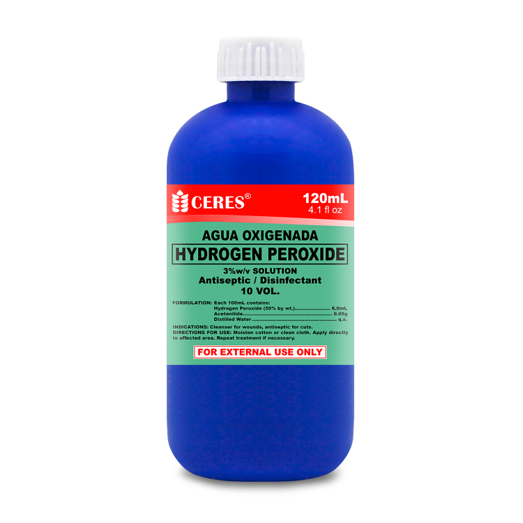 Ceres hydrogen peroxide 10 vol 120ml