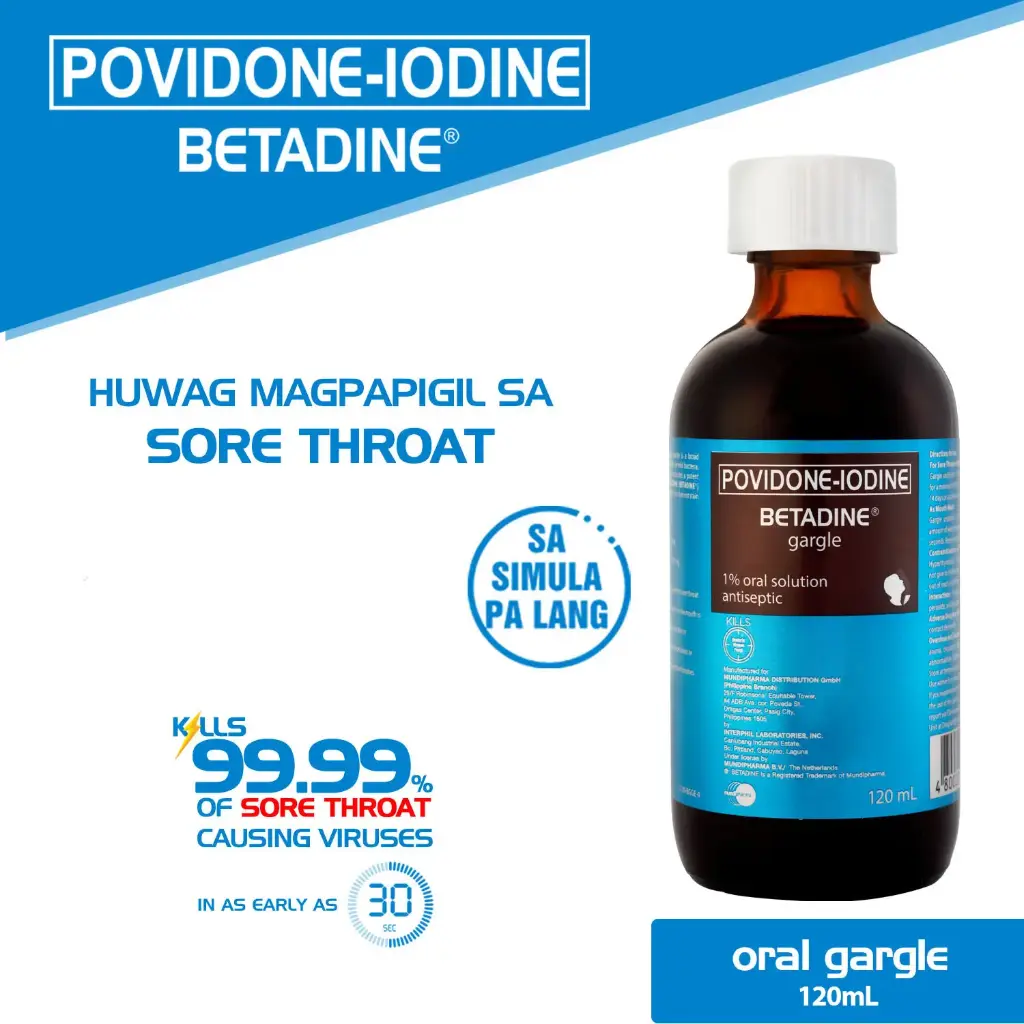 Betadine Gargle 120ml