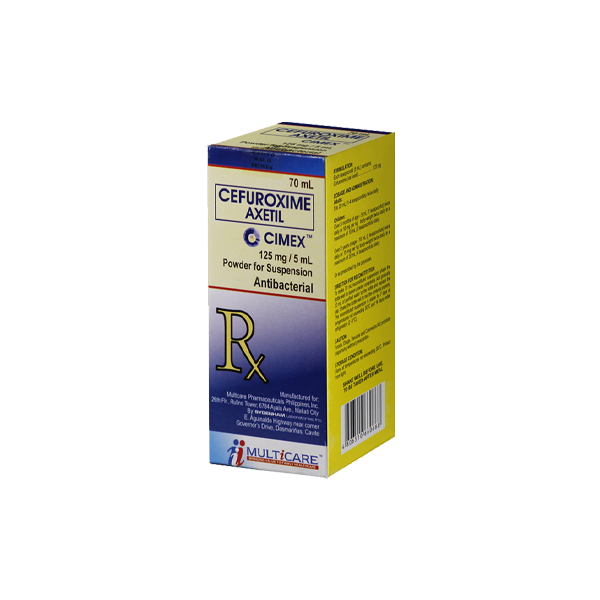 Cimex (Cefuroxime Axetil) 125mg/5ml Suspension 70ml 