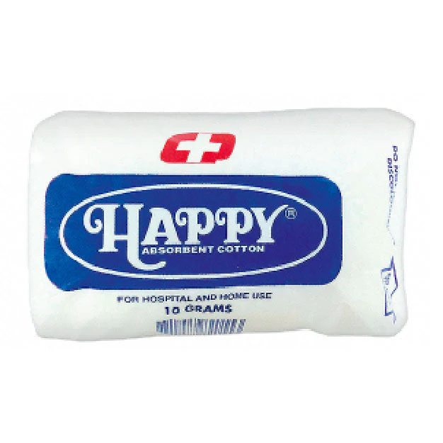 Happy Absorbent Cotton 10g 