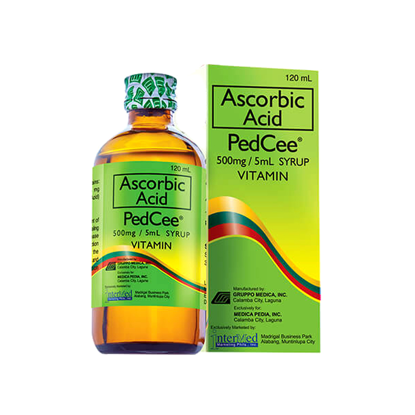 Pedcee (Vitamin C) 500mg/5ml 120ml syrup