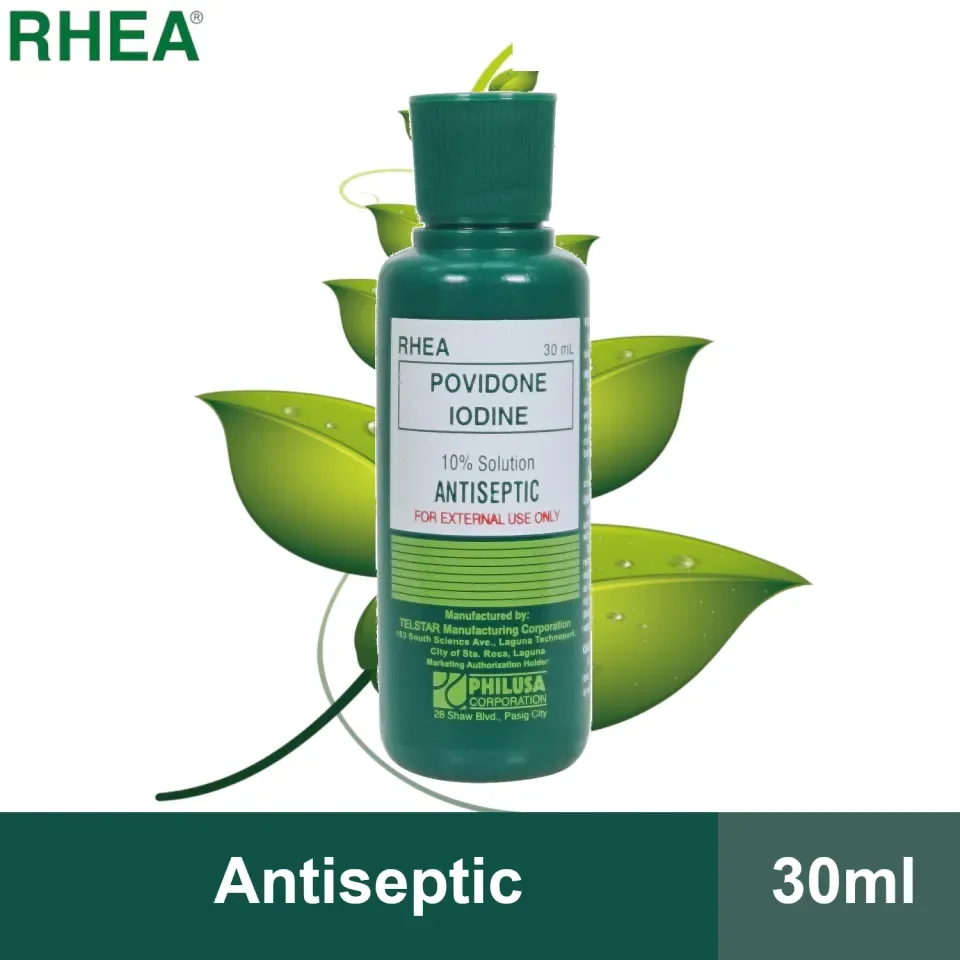 RHEA Povidone Iodine 10% Solution 30mL 
