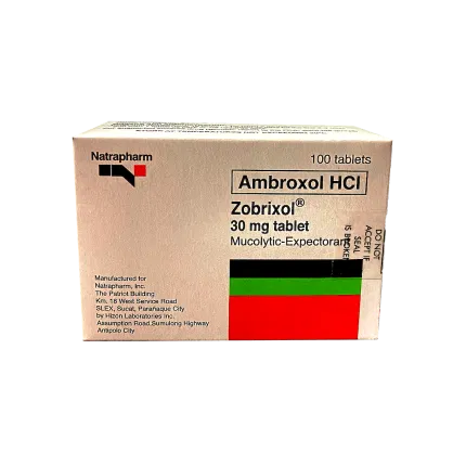 Zobrixol (Ambroxol) 30mg tablet