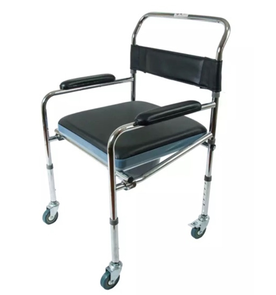 Sureguard Commode Chair with Wheels AMB696