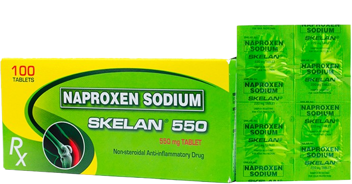 Skelan (Naproxen Sodium) 550mg Tablet 