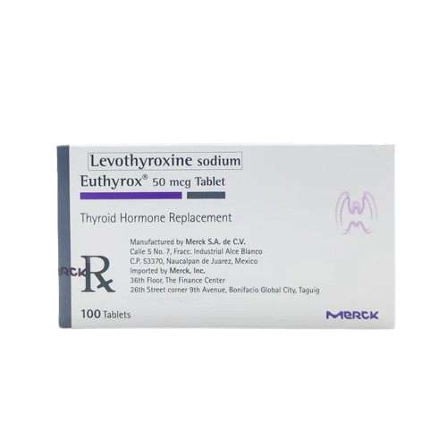 Euthyrox (Levothyroxine) 50mcg tablet