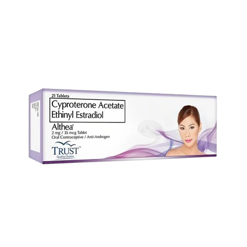 Althea Pills (Cyproterone Acetate + Ethinyl Estradiol) Tablet 21s