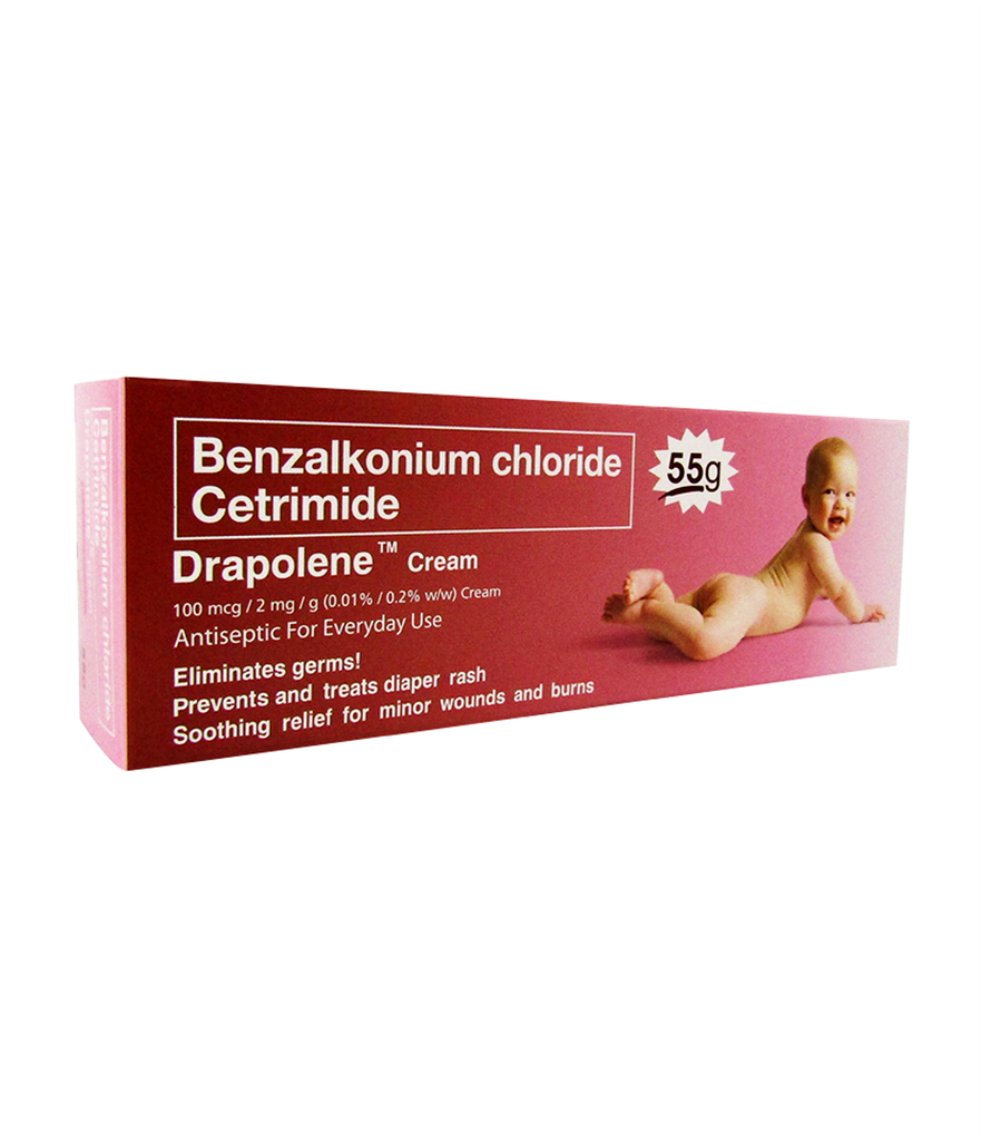Drapolene (Cetrimide + Benzalkonium Chloride) Cream, 55g