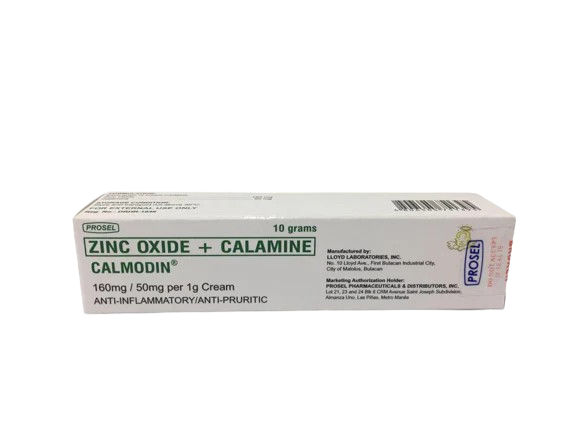 Calmodin (Zinc + Calamine) Cream 10g 