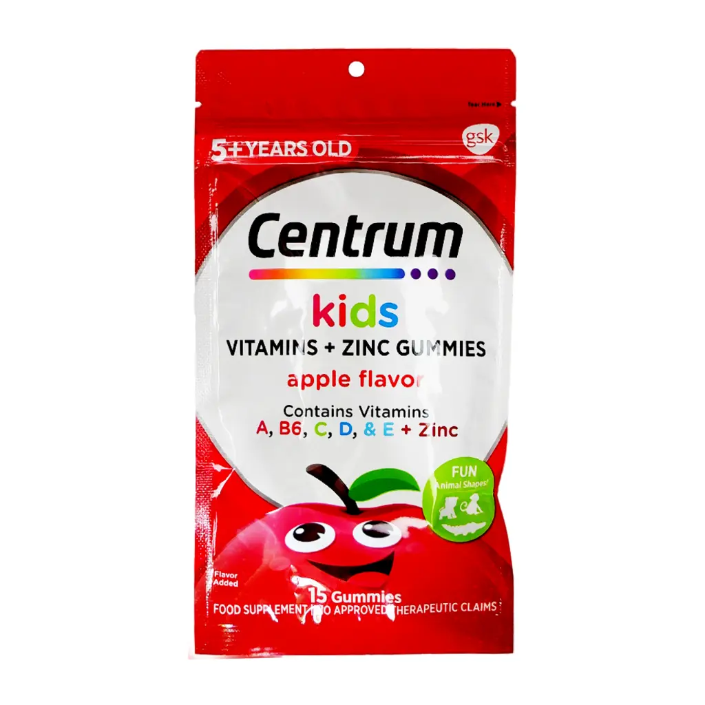 Centrum Kids (Multivitamin) 15 Gummies Apple