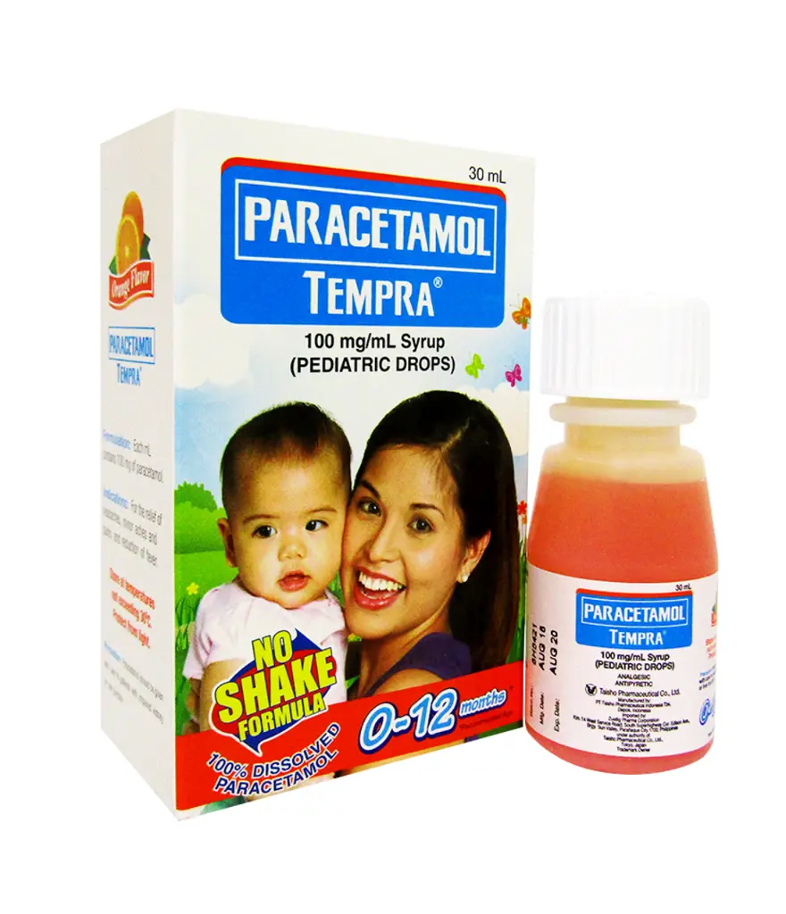 Tempra 100mg/ml Drops 30ml 