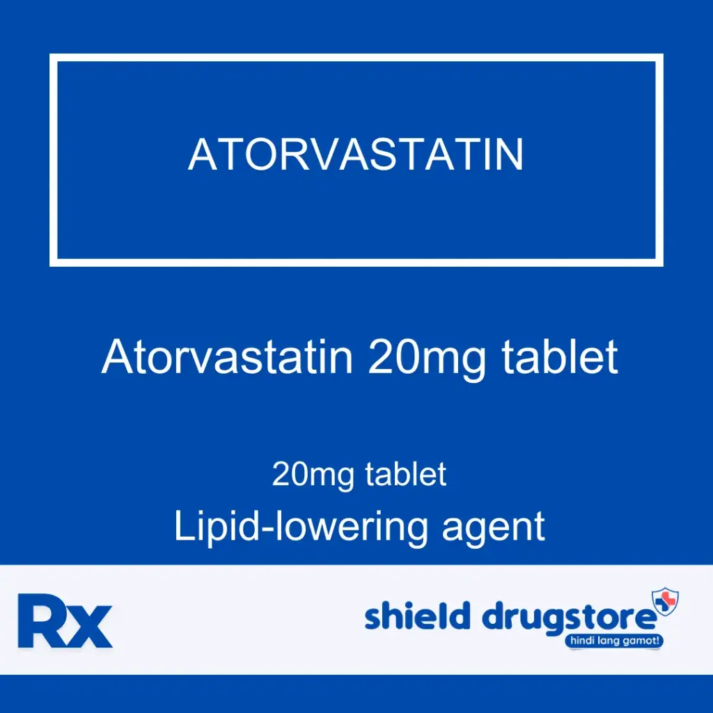 GN-ATORVASTATIN 20MG TAB 