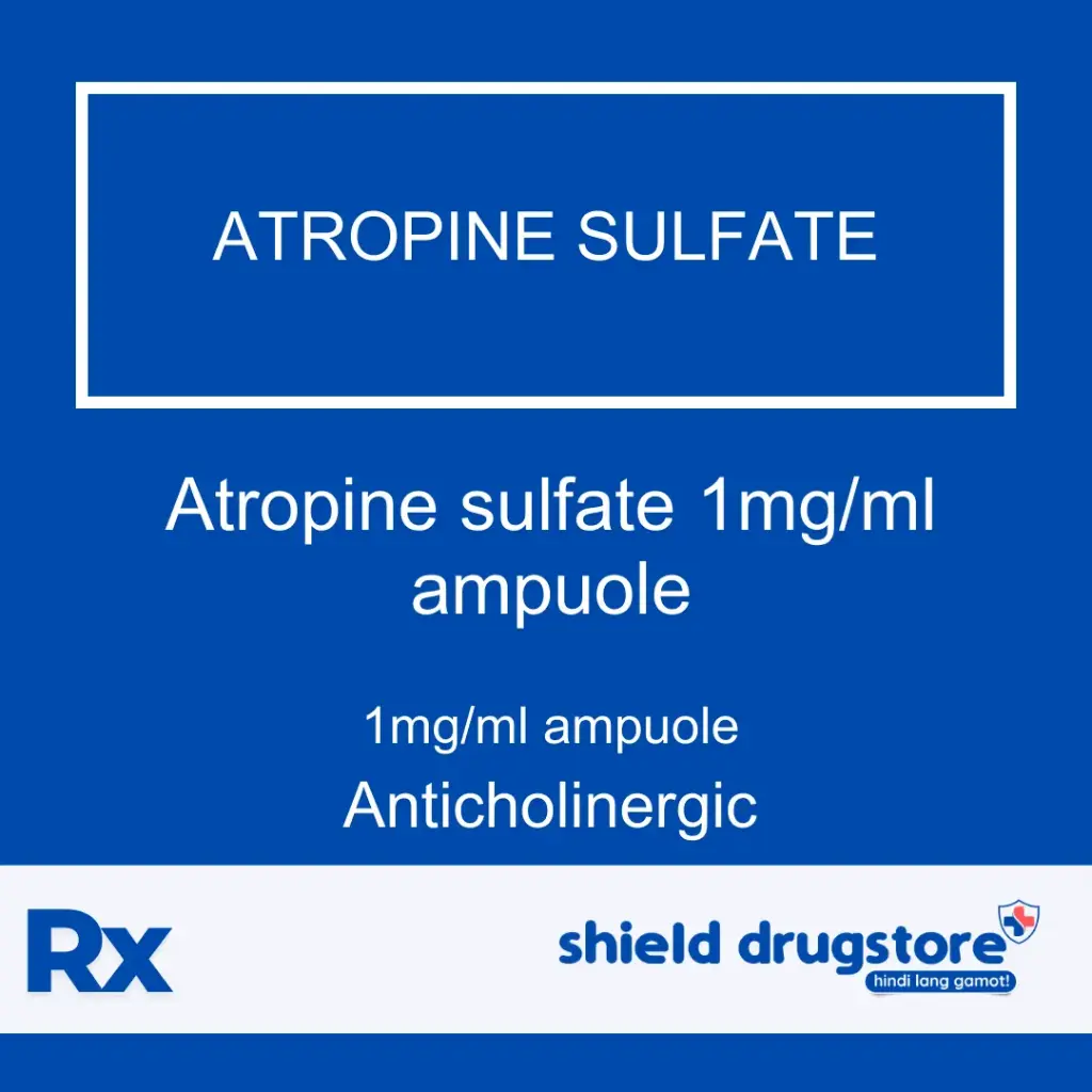 GN-ATROPINE SULFATE 1MG/ML AMP 