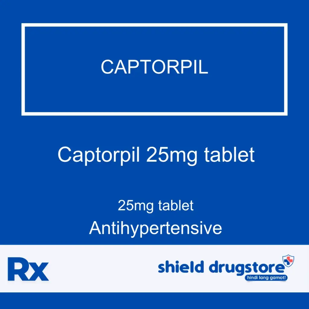 GN-CAPTOPRIL 25MG TAB 