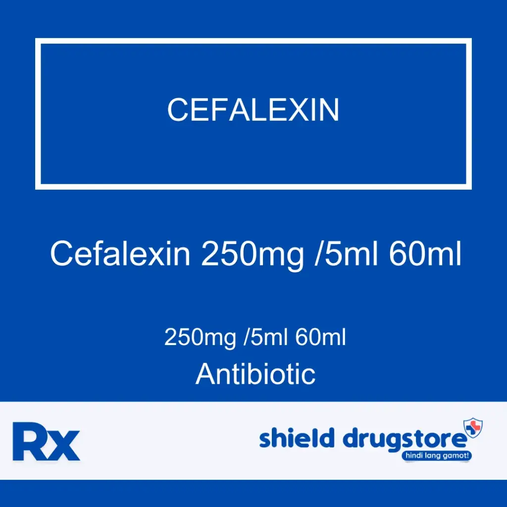 GN-CEFALEXIN 250MG /5ML 60ML 