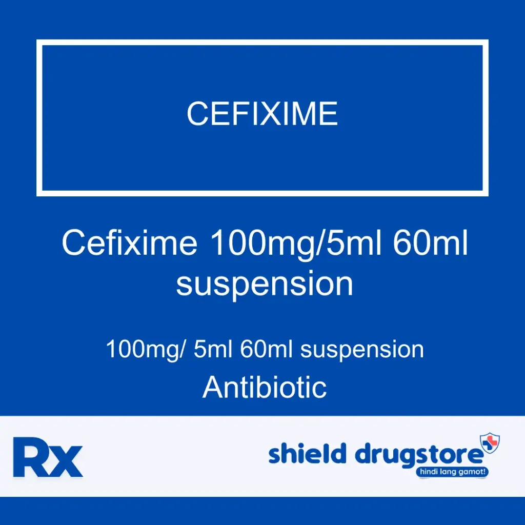 GN-CEFIXIME 100MG/5ML 60ML SUSPENSION