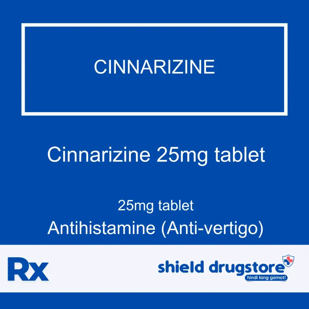 GN-CINNARIZINE 25MG TAB 