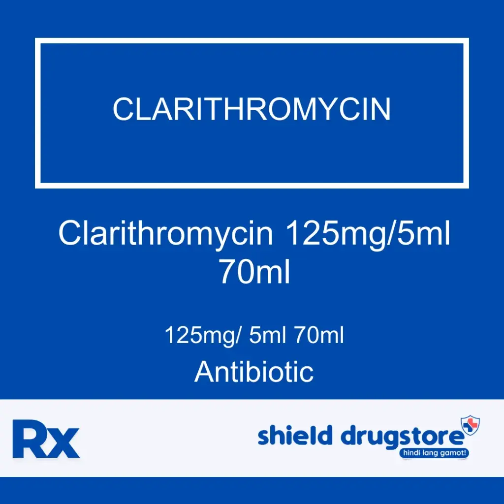 GN-CLARITHROMYCIN 125MG/5ML 60ML 