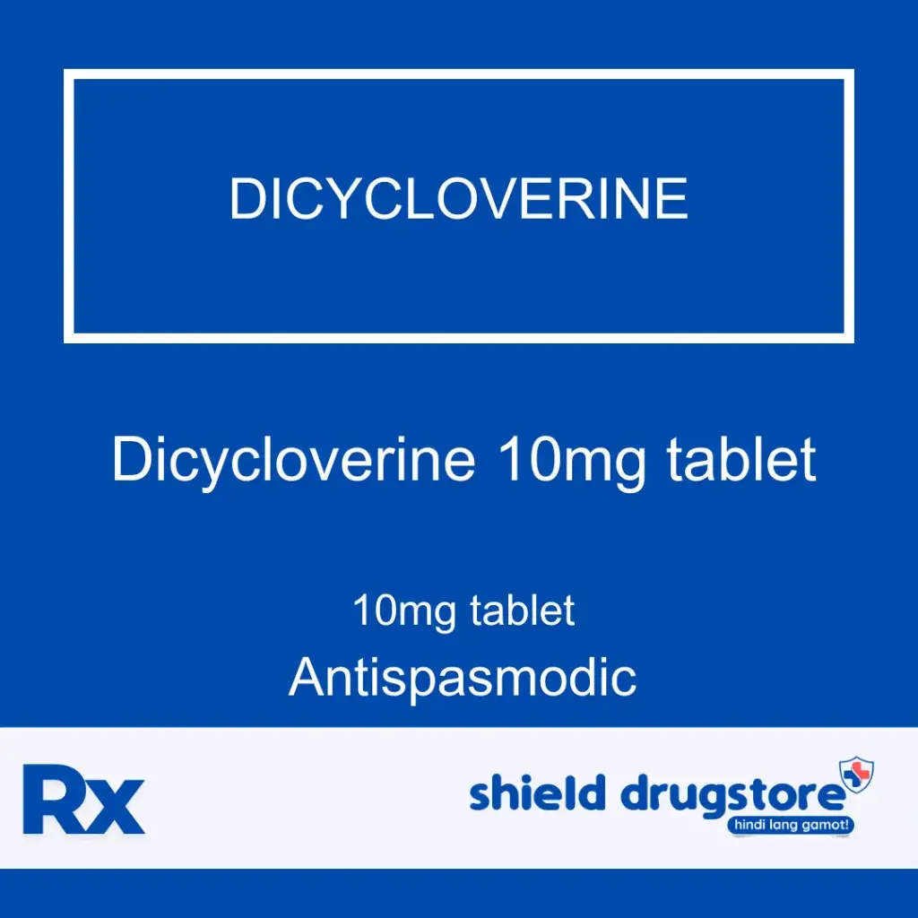 GN-DICYCLOVERINE 10MG TAB 