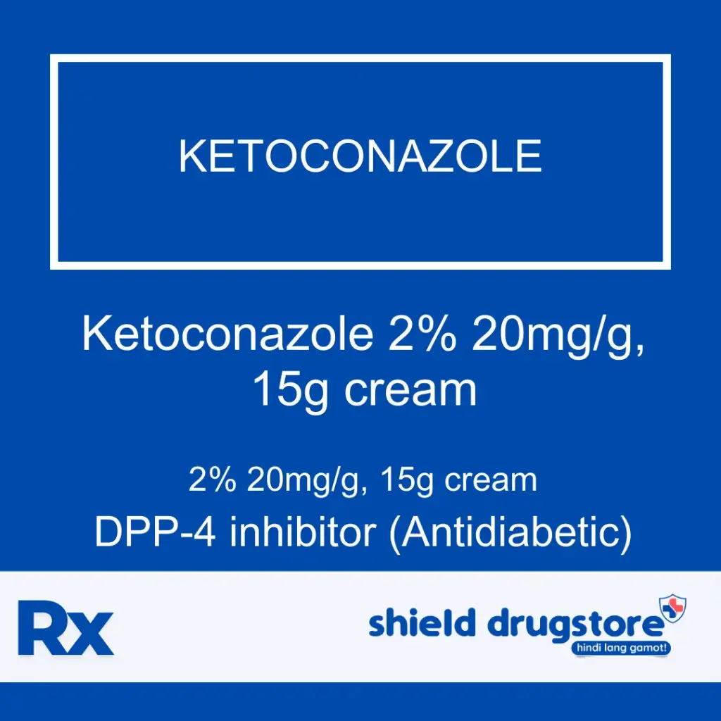 GN-KETOCONAZOLE 2% 20MG/G, 15G CREAM 
