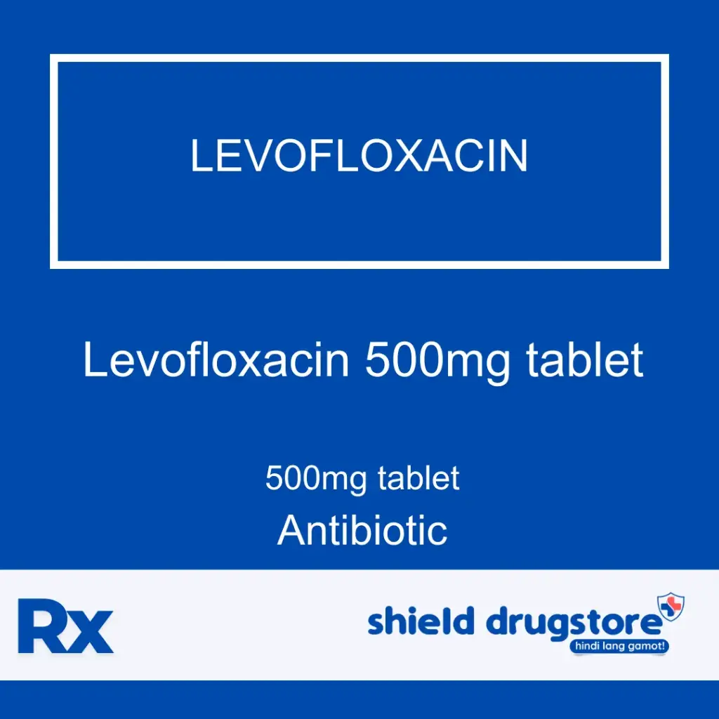 GN-LEVOFLOXACIN 500MG TAB 