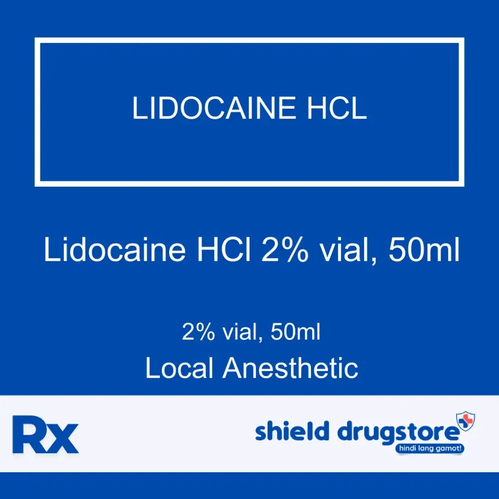 GN-LIDOCAINE HCL 2% VIAL, 50ML 